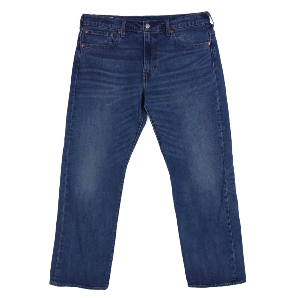 Levi's リーバイス PREMIUM プレミアム 569 ジッパーフライ ストレート デニム パンツ ブルー系 W33L32【中古】