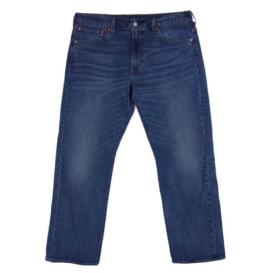 Levi's リーバイス PREMIUM プレミアム 569 ジッパーフライ ストレート デニム パンツ ブルー系 W33L32【中古】