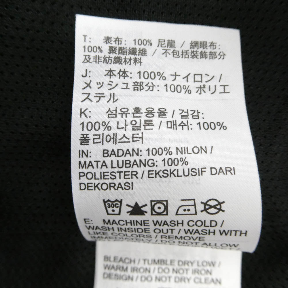 NIKE ナイキ DM6861-010 AS M NSW WR LND HZ HD JKT SW5 ロゴ刺繍 ナイロン ハーフジップ ジャケット ブラック系 XL【中古】