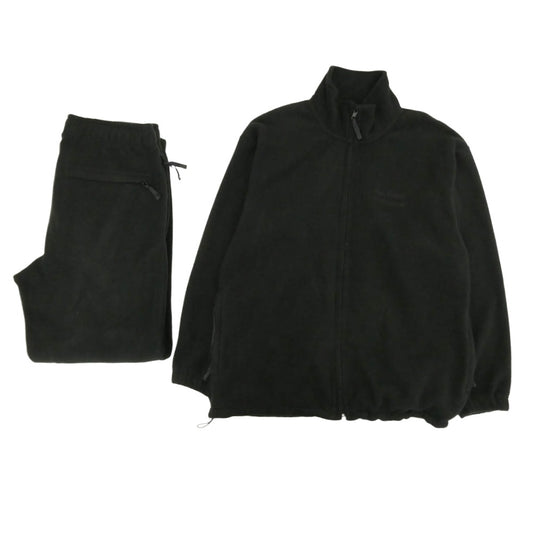 The Ennoy Professional ザ エンノイ プロフェッショナル 23AW AW23BRENJK01LP/AW23BRENPT01LP Polartec City Fleece Jacket City Fleece Pants ポーラテック シティ フリース セットアップ ジャケット パンツ ブラック系 L【中古】