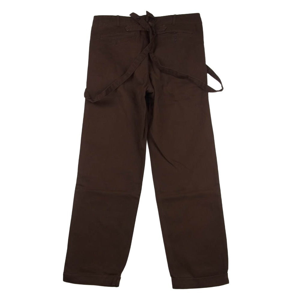 VISVIM ビズビム 19AW 0119205008005 CAMUS BRACES PANTS サスペンダー パンツ ブラウン系 2【中古】