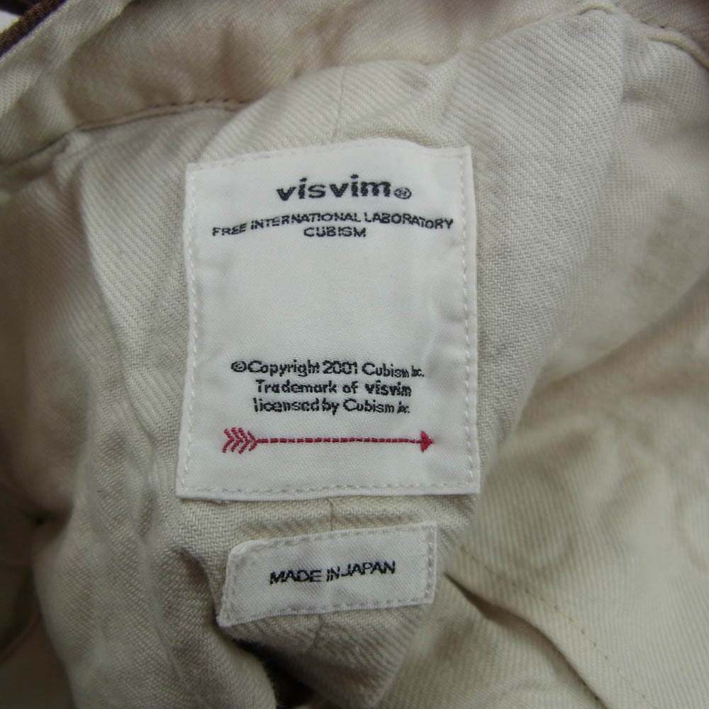 VISVIM ビズビム 19AW 0119205008005 CAMUS BRACES PANTS サスペンダー パンツ ブラウン系 2【中古】
