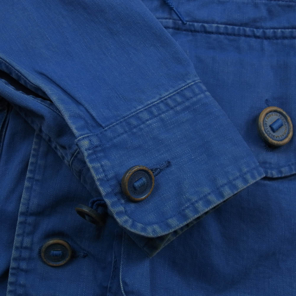 VISVIM ビズビム 14SS 0114105013035 Caf Combat Jacket コンバット ジャケット インディゴブルー系 2【中古】