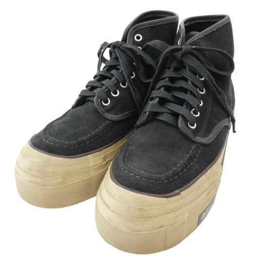VISVIM ビズビム 22SS 0122102002006 LISKAMM G.PATTEN-FOLK ハイカット シューズ ブーツ ブラック系 9【中古】