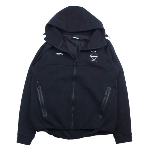 F.C.R.B. エフシーアールビー FCRB-230029 VENTILATION HOODIE ベンチレーション フーディー ブラック系 L【中古】