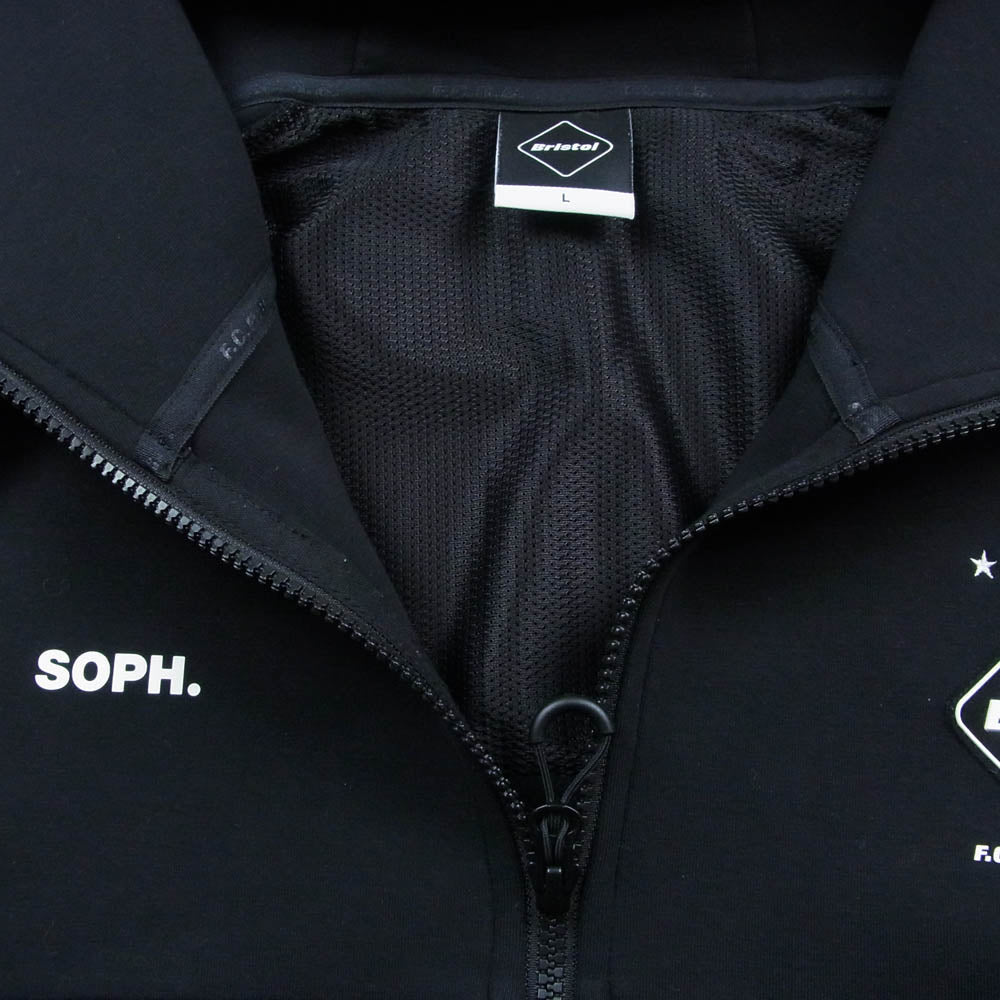F.C.R.B. エフシーアールビー FCRB-230029 VENTILATION HOODIE ベンチレーション フーディー ブラック系 L【中古】