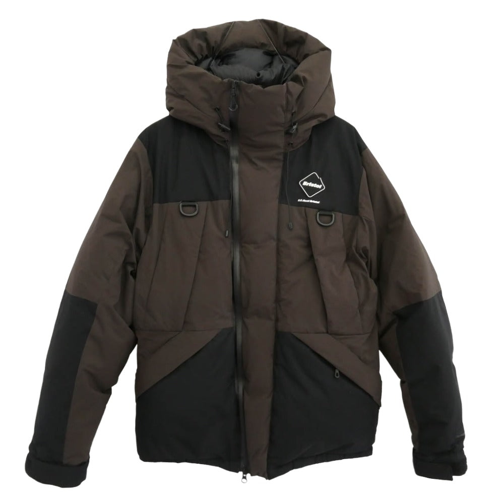 F.C.R.B. エフシーアールビー 23AW FCRB-232023 DOWN BENCH PARKA ダウン ベンチ パーカー ダウン ブラウン系 M【中古】