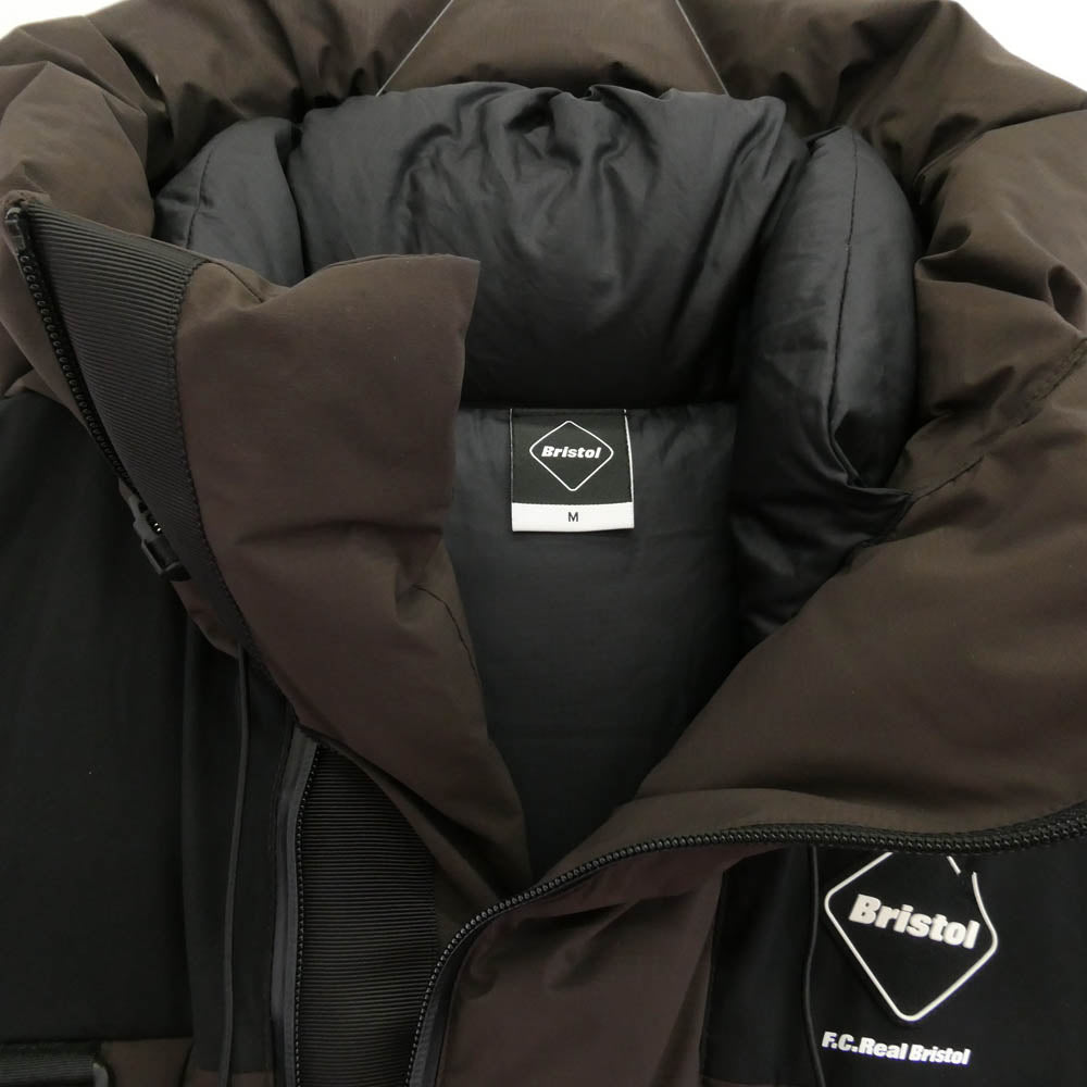 F.C.R.B. エフシーアールビー 23AW FCRB-232023 DOWN BENCH PARKA ダウン ベンチ パーカー ダウン ブラウン系 M【中古】