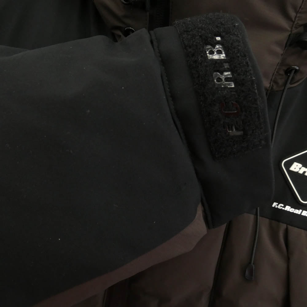 F.C.R.B. エフシーアールビー 23AW FCRB-232023 DOWN BENCH PARKA ダウン ベンチ パーカー ダウン ブラウン系 M【中古】
