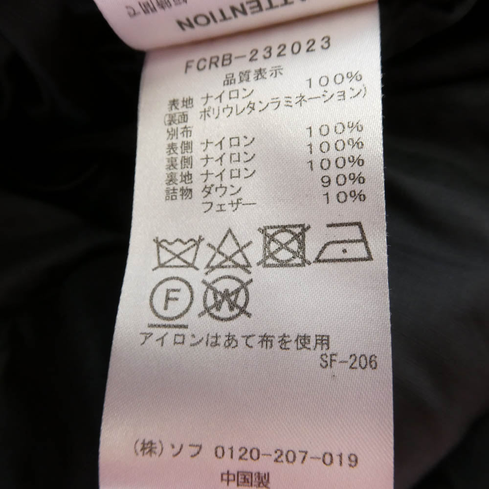 F.C.R.B. エフシーアールビー 23AW FCRB-232023 DOWN BENCH PARKA ダウン ベンチ パーカー ダウン ブラウン系 M【中古】