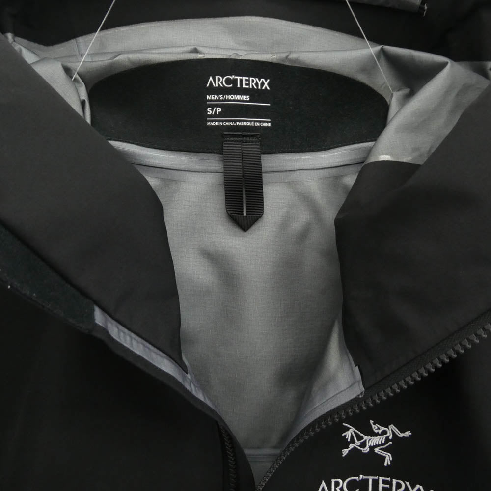 ARC'TERYX アークテリクス 22AW X000005552 Alpha SV Jacket Mens Orca GORE-TEX アルファ SV ジャケット オルカ ゴアテックス ブラック系 S【中古】