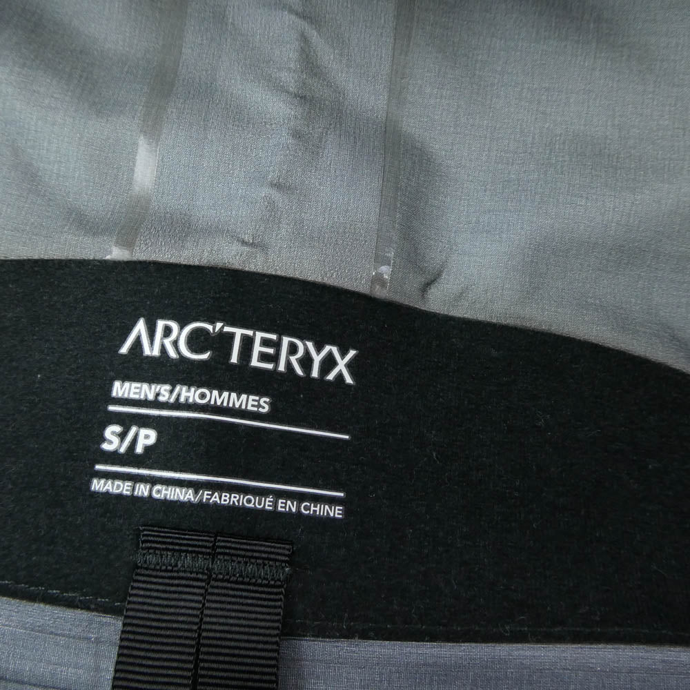ARC'TERYX アークテリクス 22AW X000005552 Alpha SV Jacket Mens Orca GORE-TEX アルファ SV ジャケット オルカ ゴアテックス ブラック系 S【中古】