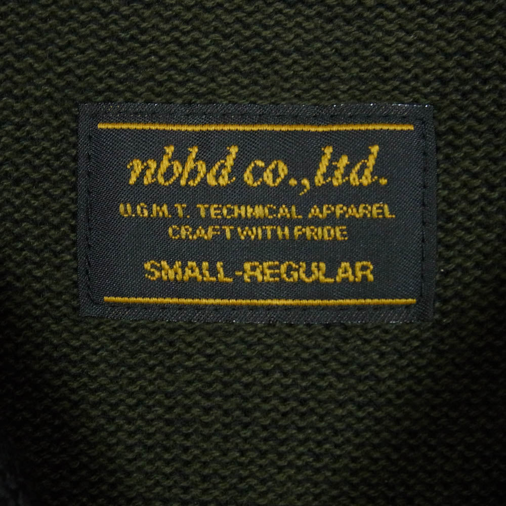 NEIGHBORHOOD ネイバーフッド 12AW 122MANH-KNM01 コットン ニット Vネック ニットセーター ブラック系 S【中古】