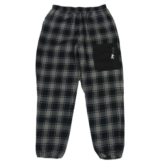 ヌル トウキョウ NULL-039EX NULL DATE CHECK -GREY CHECK チェック パンツ ブラック系 S【中古】
