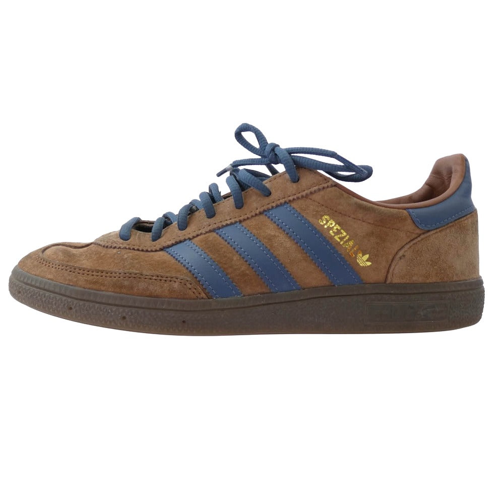 adidas アディダス JP7725 Handball Spezial Preloved Brown Gum 5 ハンドボール スペツィアル プリラブド ブラウン ガム5 ローカット スニーカー ブラウン系 ネイビー系 27.5cm【中古】