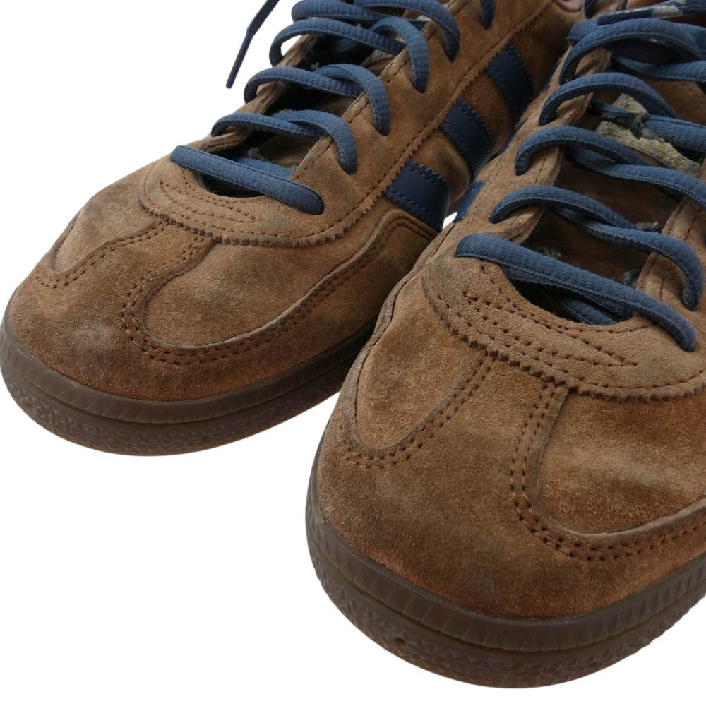 adidas アディダス JP7725 Handball Spezial Preloved Brown Gum 5 ハンドボール スペツィアル プリラブド ブラウン ガム5 ローカット スニーカー ブラウン系 ネイビー系 27.5cm【中古】