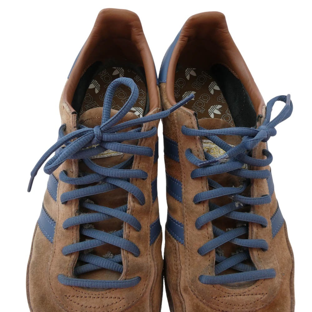 adidas アディダス JP7725 Handball Spezial Preloved Brown Gum 5 ハンドボール スペツィアル プリラブド ブラウン ガム5 ローカット スニーカー ブラウン系 ネイビー系 27.5cm【中古】