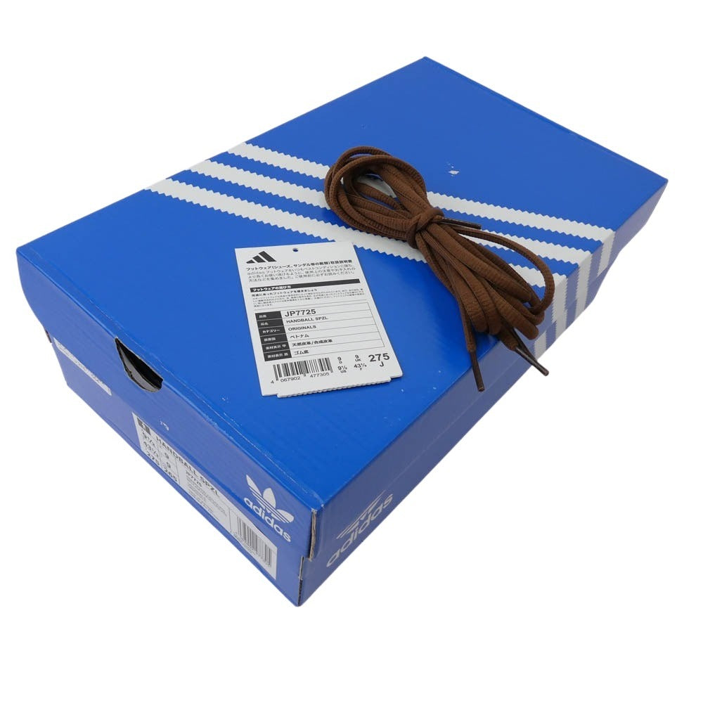 adidas アディダス JP7725 Handball Spezial Preloved Brown Gum 5 ハンドボール スペツィアル プリラブド ブラウン ガム5 ローカット スニーカー ブラウン系 ネイビー系 27.5cm【中古】