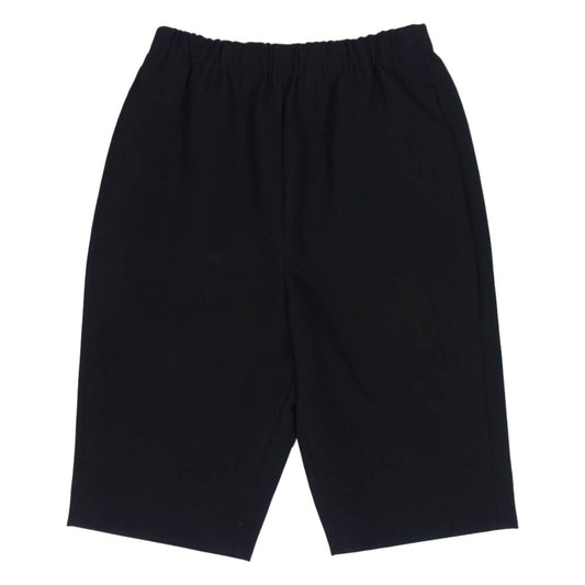 ENFOLD エンフォルド 25SS 300IS231-0561 SLIM BIKE SHORTS ストレッチ スリム バイク ショーツ ハーフパンツ ブラック系 36【中古】