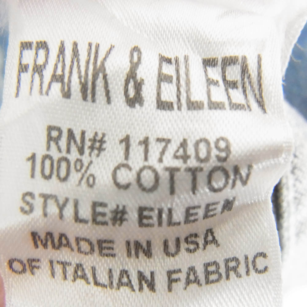 Frank&Eileen フランクアンドアイリーン 2810700196 EST 1947 USA製 サザビーリーグ EILEEN エイリーン デニム長袖 シャツ インディゴブルー系 XS【中古】