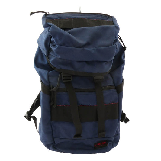 BRIEFING ブリーフィング USA製 SIMPLE FLAP シンプルフラップ リュック デイパック ネイビー系【中古】