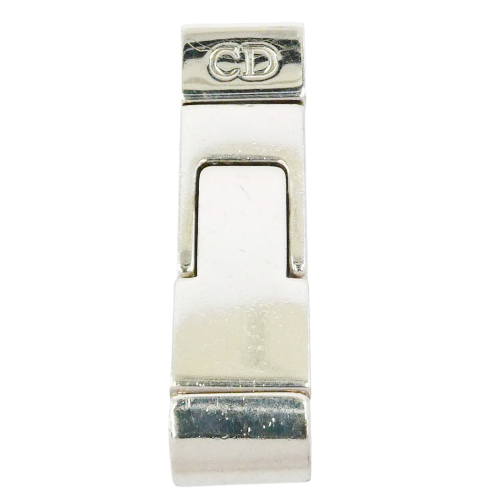 DIOR HOMME ディオールオム シルバー ロゴ クリップ シルバー系【中古】