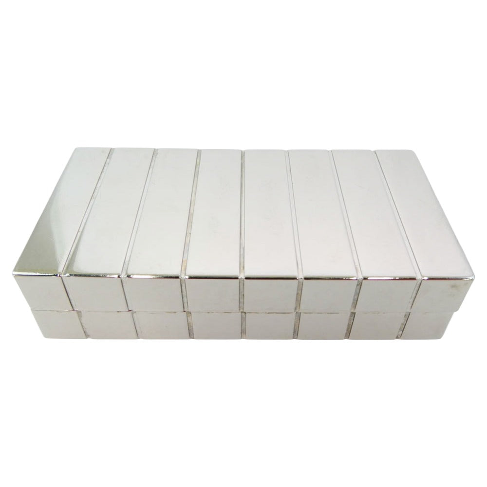 DIOR HOMME ディオールオム ロゴ シガレットケース シルバー系【中古】