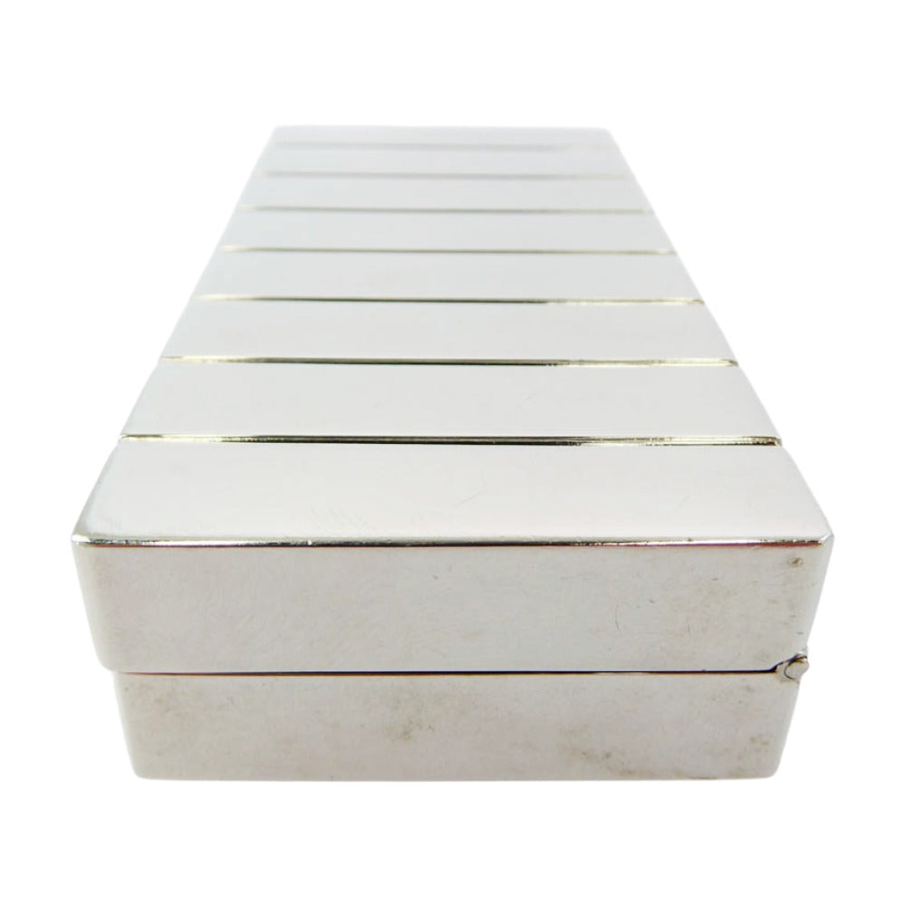 DIOR HOMME ディオールオム ロゴ シガレットケース シルバー系【中古】