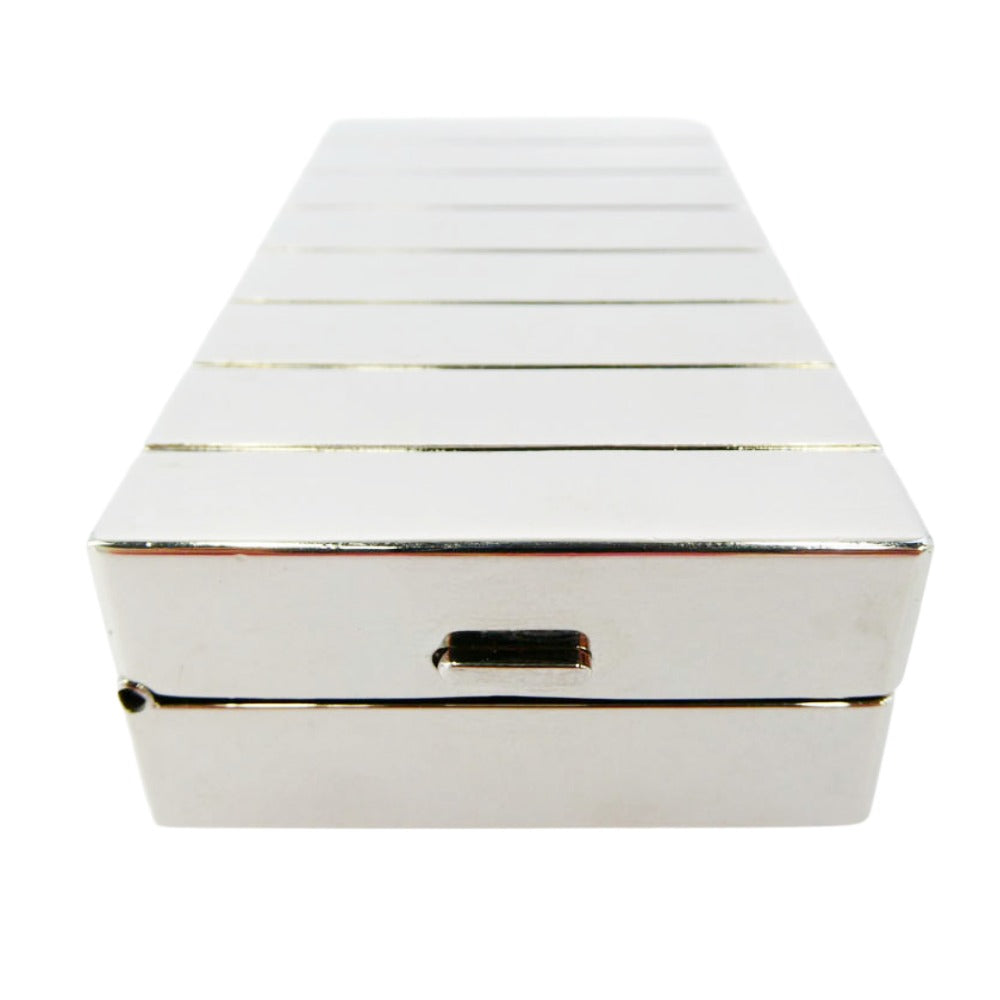 DIOR HOMME ディオールオム ロゴ シガレットケース シルバー系【中古】