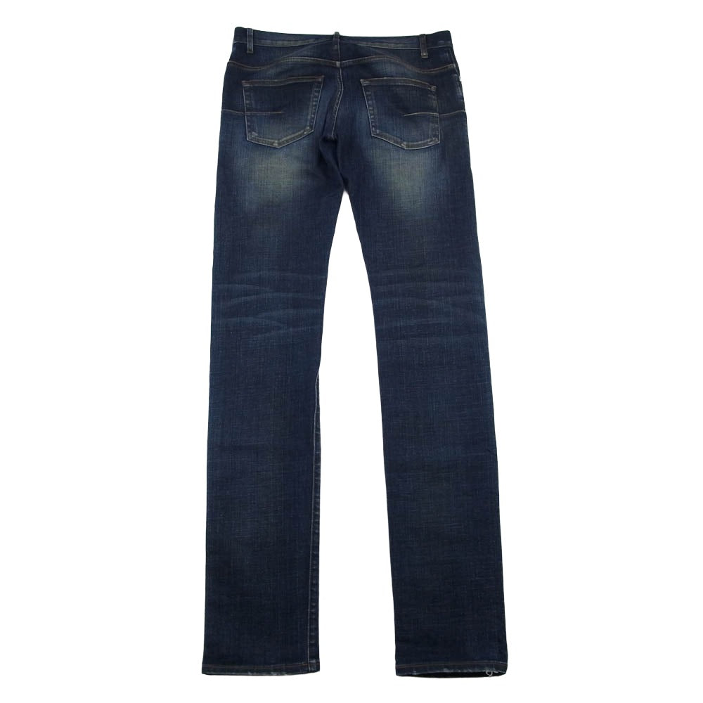DIOR HOMME ディオールオム 11SS 163D007TX995 JAKE ジェイク ウォッシュド スキニー デニム パンツ インディゴブルー系 29【中古】