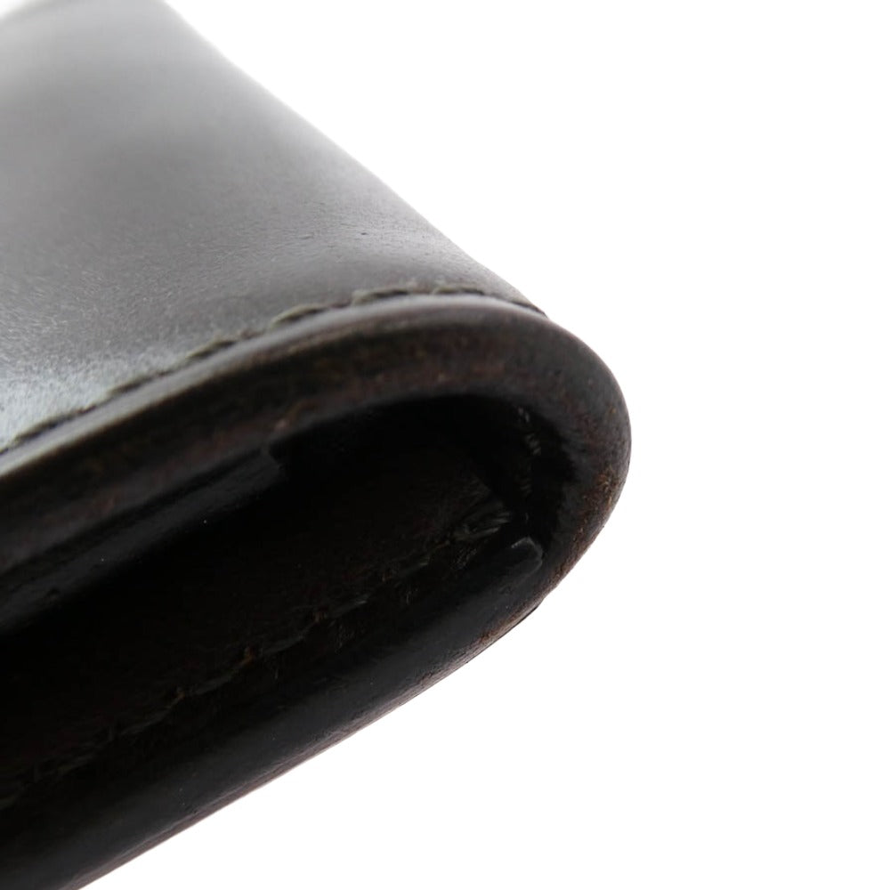 WILDSWANS ワイルドスワンズ TONGUE タング シェルコードバン コインケース 小銭入れ ダークブラウン系【中古】