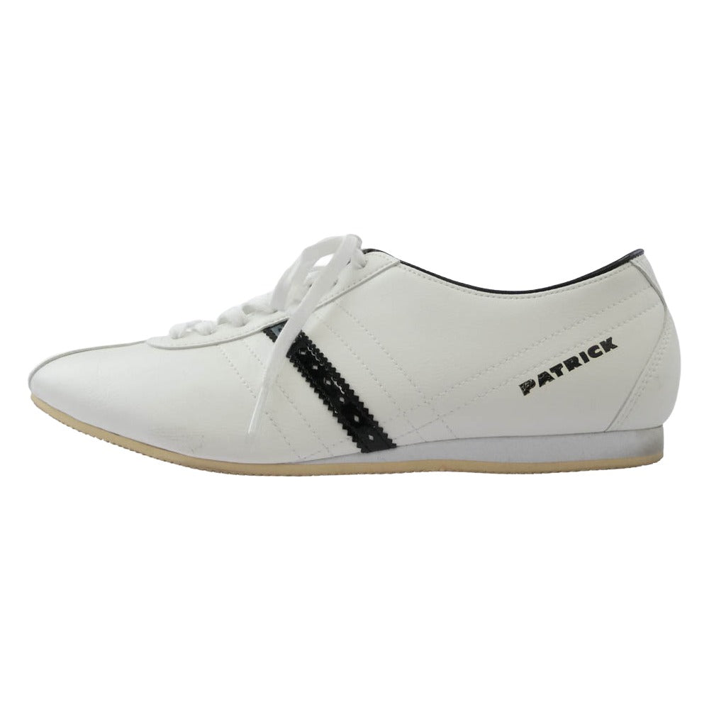 PATRICK パトリック FREXIA23 フレクシア 23 レザー スニーカー ホワイト系 42【中古】