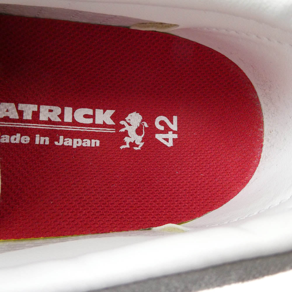 PATRICK パトリック EGNA エグナ スエード レザー スニーカー グレー系 42【中古】