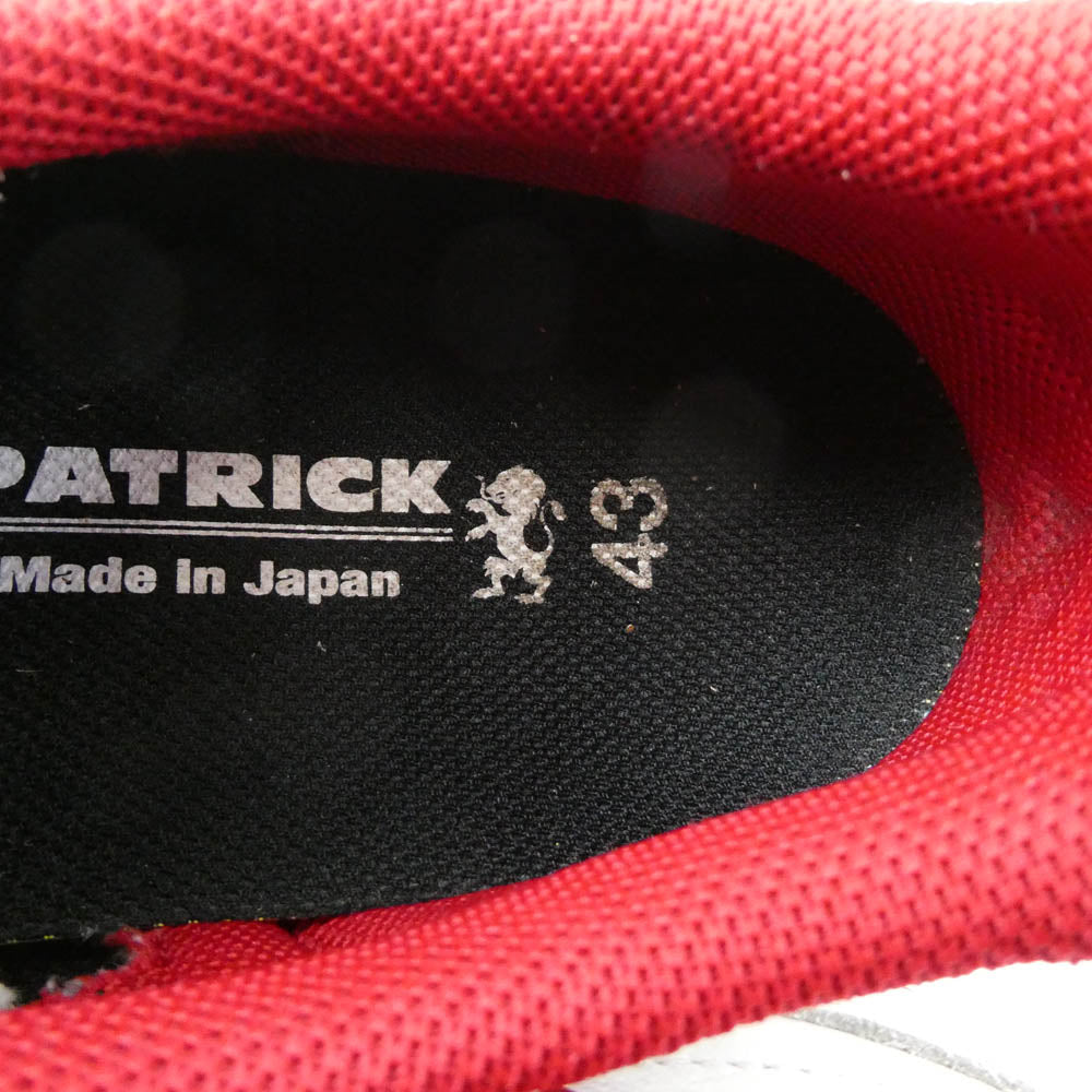 PATRICK パトリック G2200 PAMIR-CP/L ゴルフ パミール カップ レザー スニーカー ホワイト系 43【中古】
