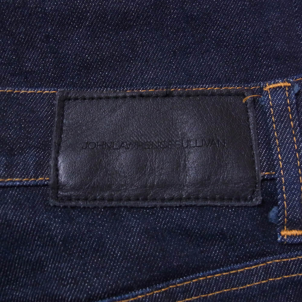 JOHN LAWRENCE SULLIVAN ジョンローレンスサリバン JLS-02-02 ストレッチ テーパード デニム パンツ インディゴブルー系 44【中古】