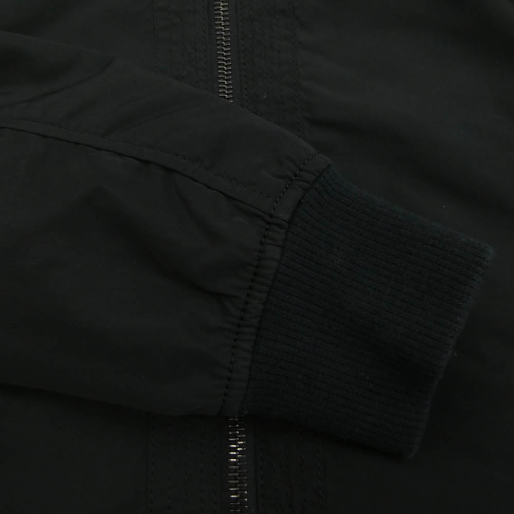 Moonage Devilment ムーンエイジデビルメント MA-1 HOODIE フード付き ミリタリー ジャケット ブラック系 44【中古】