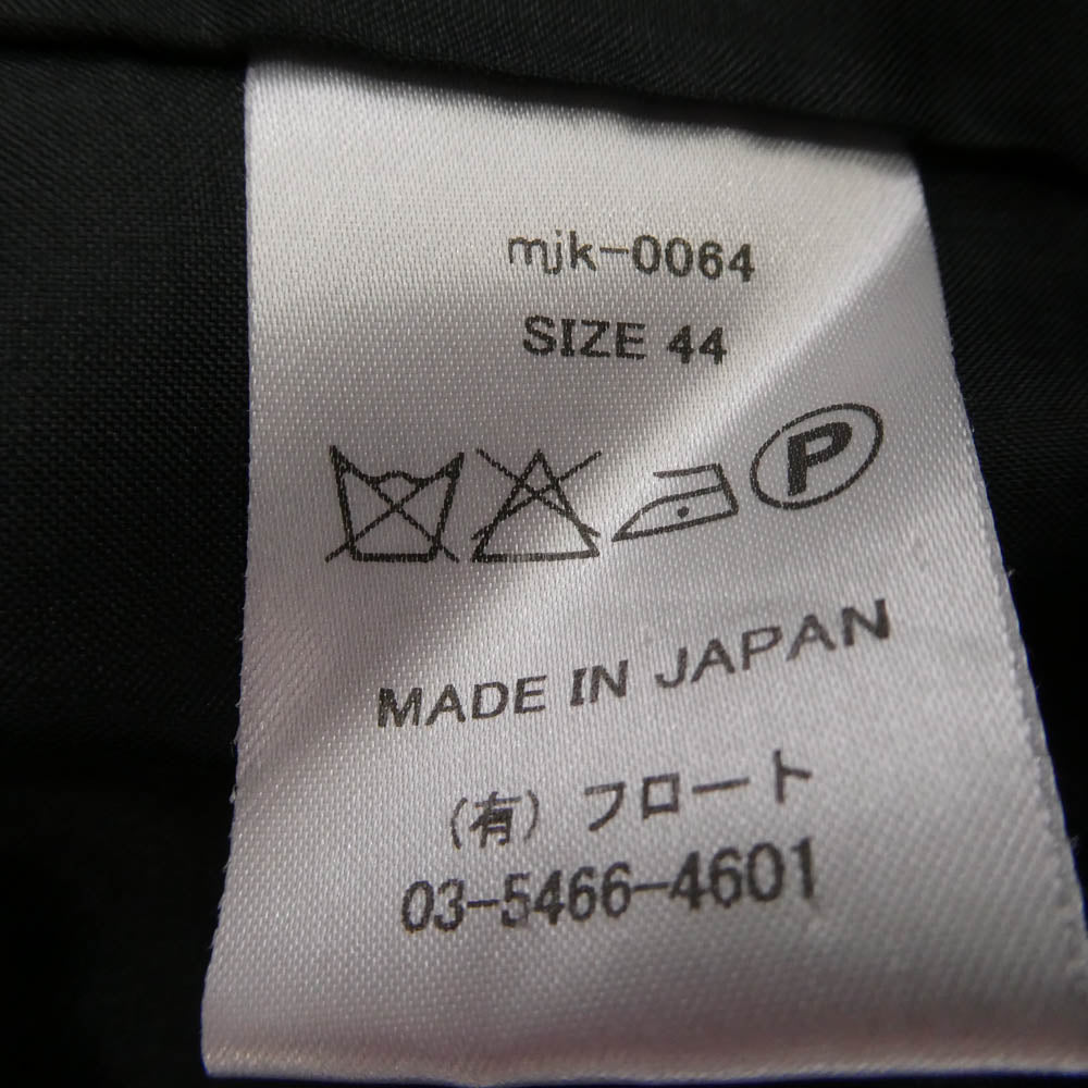 Moonage Devilment ムーンエイジデビルメント MA-1 HOODIE フード付き ミリタリー ジャケット ブラック系 44【中古】