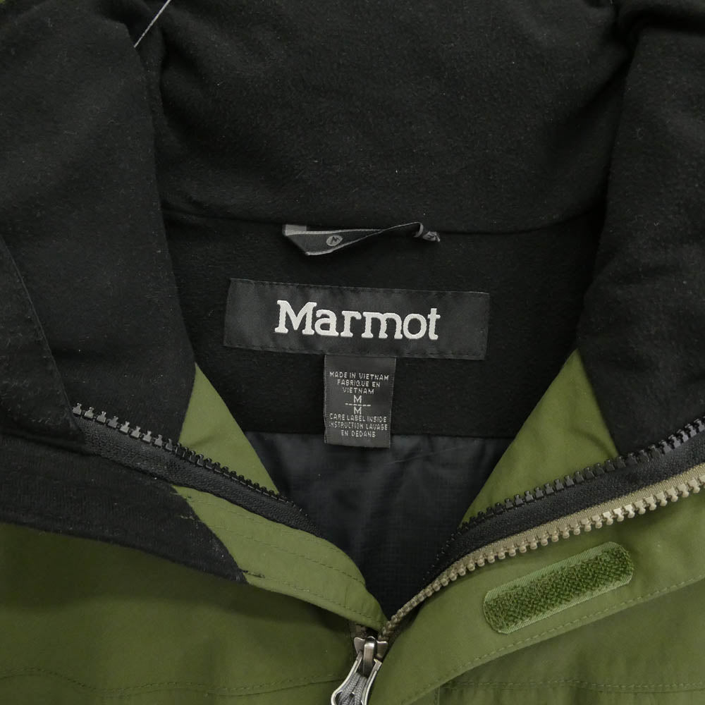 MARMOT マーモット 4004-6-MPT MOUNTAIN JACKET HOODIE マウンテン ジャケット カーキ系 M【中古】
