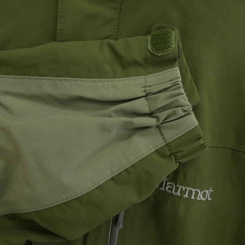 MARMOT マーモット 4004-6-MPT MOUNTAIN JACKET HOODIE マウンテン ジャケット カーキ系 M【中古】