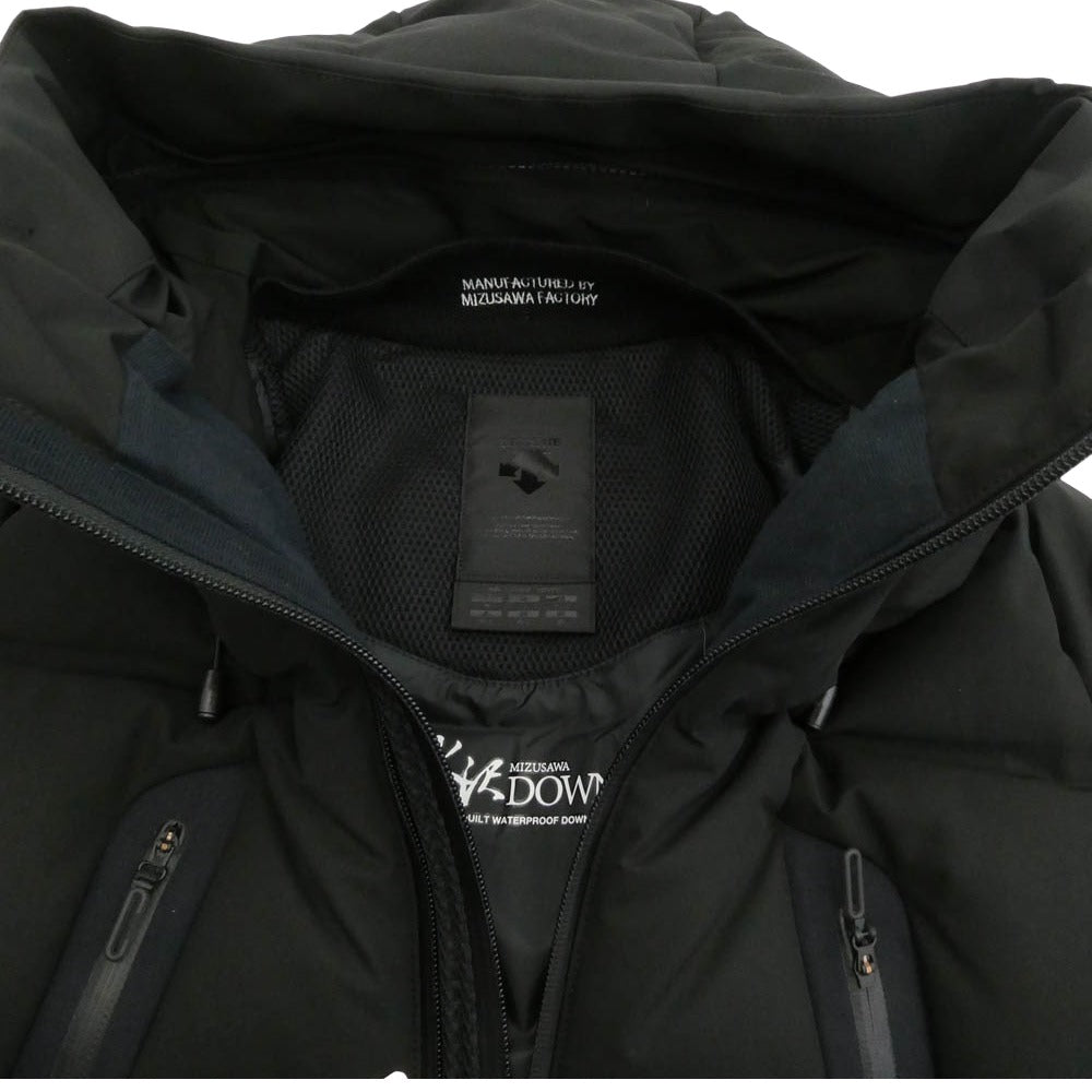 DESCENTE デサント DAMUGK30UX ALLTERRAIN MOUNTAINEER オルテライン マウンテニア 水沢ダウン ジャケット ブラック系 M【美品】【中古】