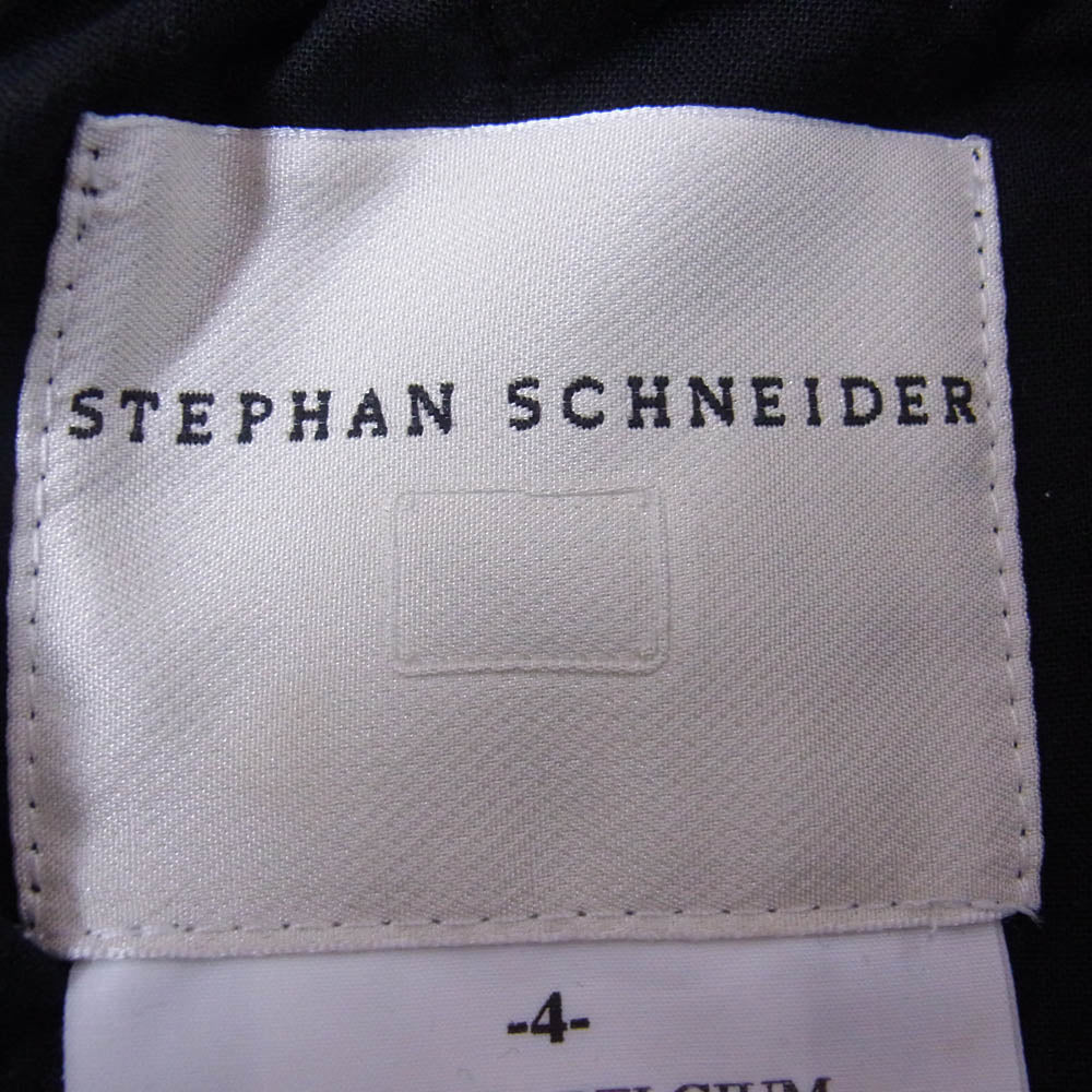 STEPHAN SCHNEIDER ステファンシュナイダー コットン トラウザーズ パンツ チャコール系 4【中古】
