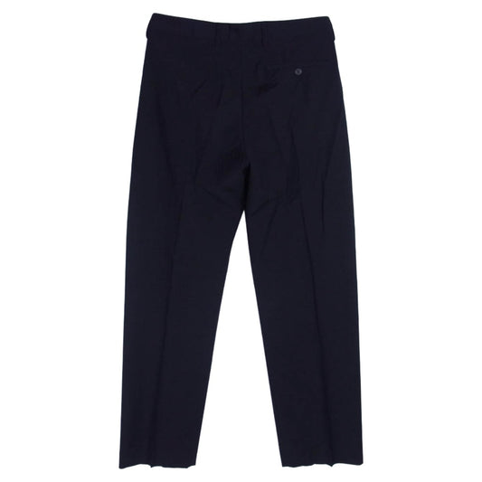 STEPHAN SCHNEIDER ステファンシュナイダー ウール トラウザーズ スラックス パンツ ダークネイビー系 4【中古】