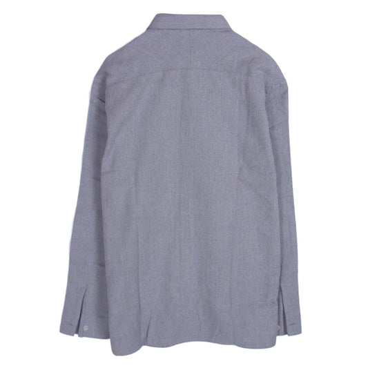 STEPHAN SCHNEIDER ステファンシュナイダー 長袖 コットン ボタンダウン シャツ グレー系 3【中古】