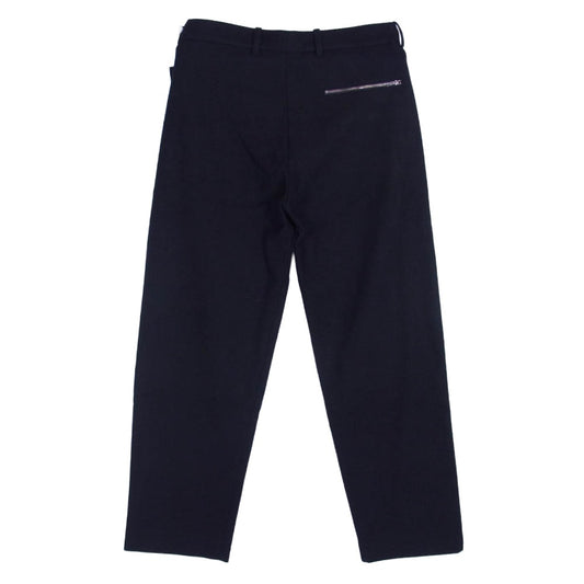 STEPHAN SCHNEIDER ステファンシュナイダー ナイロン混 ウール トラウザーズ パンツ ブラック系 4【中古】