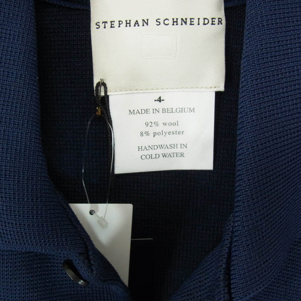 STEPHAN SCHNEIDER ステファンシュナイダー ニット カーディガン ネイビー系 4【中古】
