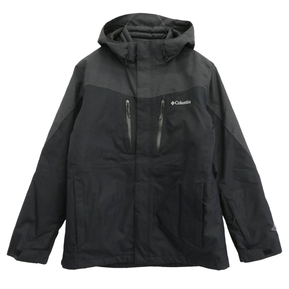 Columbia コロンビア WE0799 CALPINE INTERCHANGE JACKET カルパイン インターチェンジ ジャケット ブラック系 XL【中古】