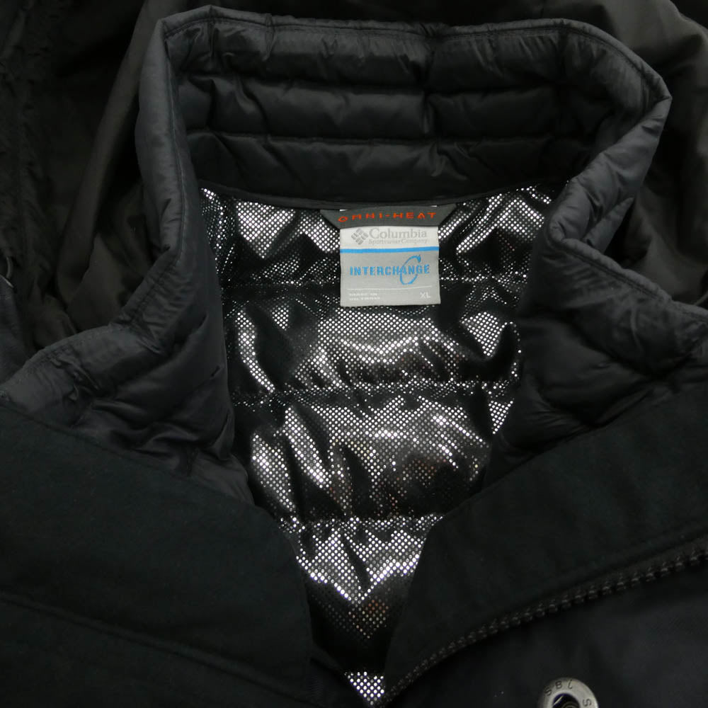 Columbia コロンビア WE0799 CALPINE INTERCHANGE JACKET カルパイン インターチェンジ ジャケット ブラック系 XL【中古】