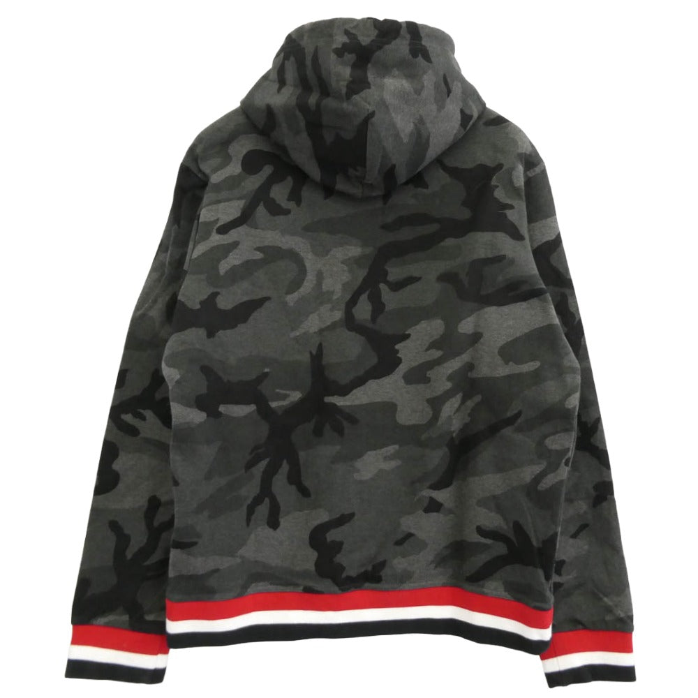 POLO RALPH LAUREN ポロ・ラルフローレン ウイング フット カモ スウェット パーカー グレー系 L【中古】
