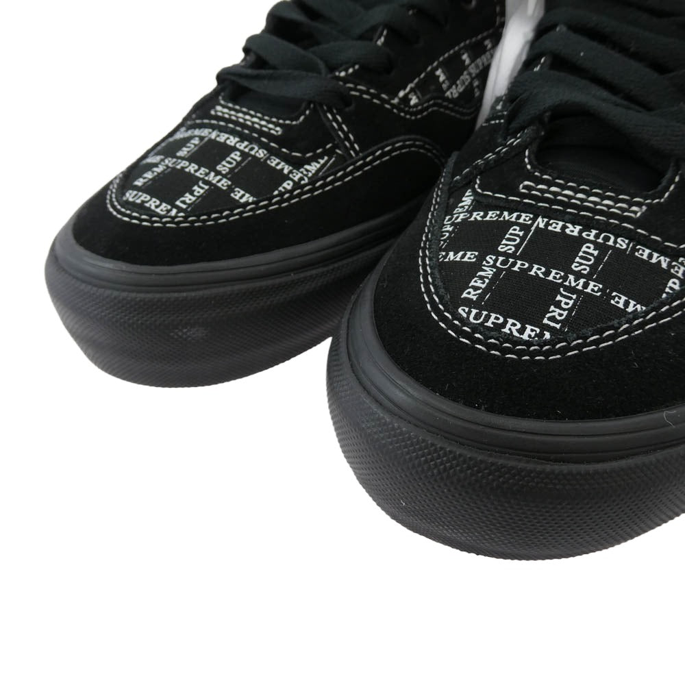 Supreme シュプリーム 20AW Vans Half Cab Pro `92 Croc バンズ ハーフキャブ プロ 92 クロック スニーカー ブラック系 28cm【新古品】【未使用】【中古】