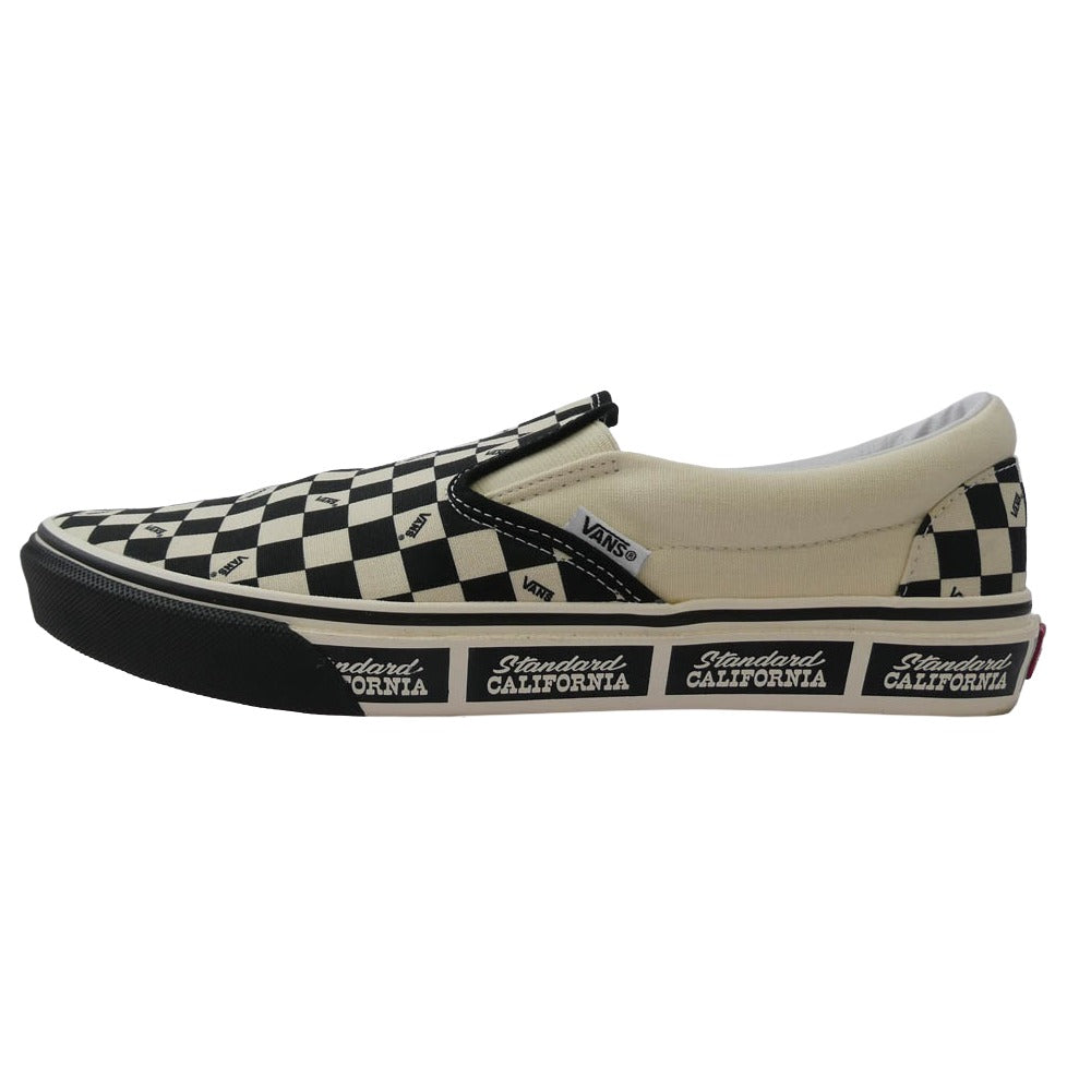 STANDARD CALIFORNIA スタンダードカリフォルニア V98CF Vans SD SLIP ON スリッポン ローカットスニーカー ブラック系 28cm【中古】